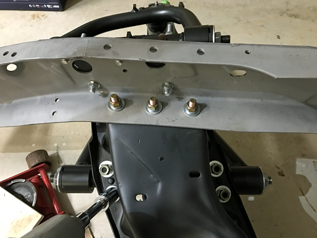 All bolts replaced with Grade 8