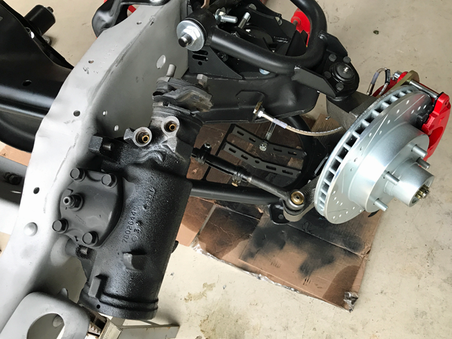 Steering box