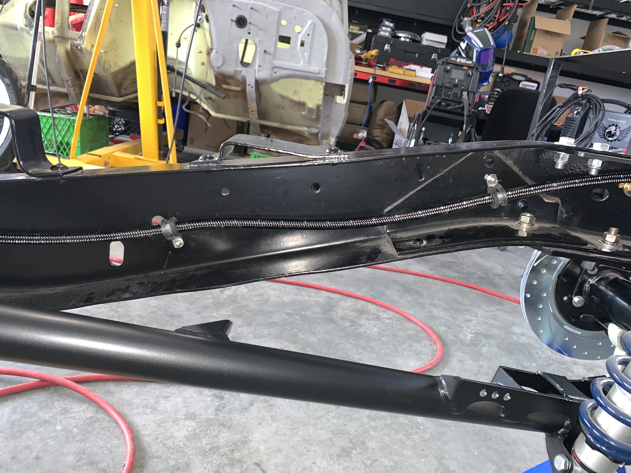 Front of Engine